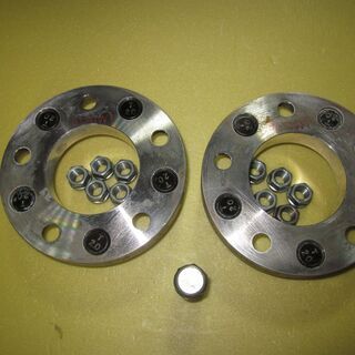 協栄産業　Kicsワイドトレッドスペーサー20ｍｍ&ロックナット　※発送は要相談の画像