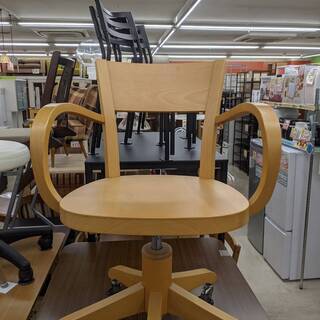 【おすすめ品】Calligaris Legend カリガリス レジェンド オフィスチェア 天然木 昇降機能付き 参考上代約5万円