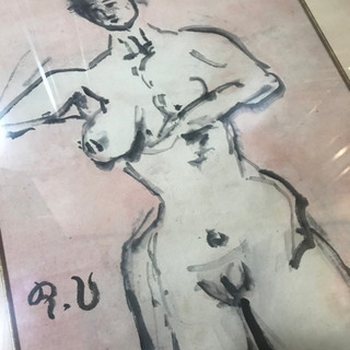 梅原龍三郎 デッサンの画像