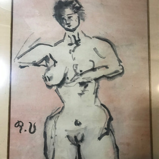梅原龍三郎 デッサンの画像