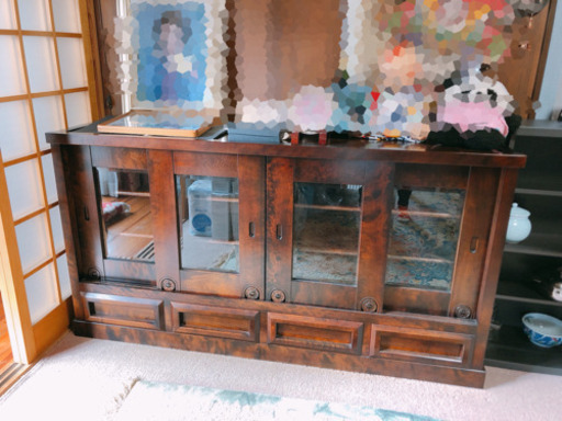 星野民芸　飾り棚　定価40万程