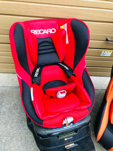 【お得にセットで】RECARO レカロ チャイルドシートSTART 07 アルトオレンジ & START SR スパークレッド