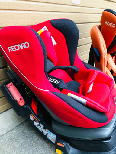 【お得にセットで】RECARO レカロ チャイルドシートSTART 07 アルトオレンジ & START SR スパークレッド
