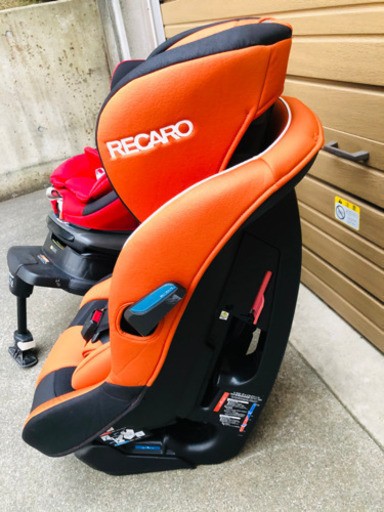 【お得にセットで】RECARO レカロ チャイルドシートSTART 07 アルトオレンジ & START SR スパークレッド