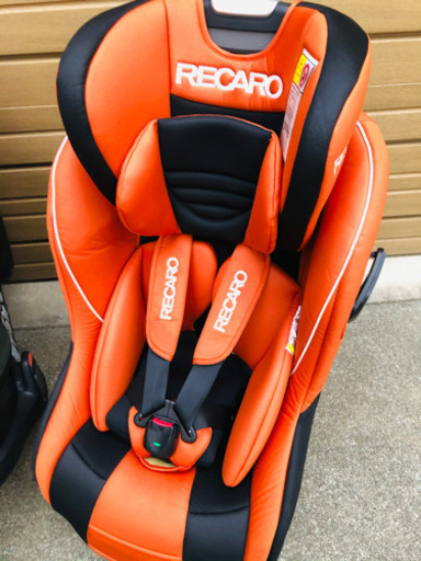 【お得にセットで】RECARO レカロ チャイルドシートSTART 07 アルトオレンジ & START SR スパークレッド