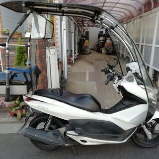 【屋根付】PCX125 前後ドラレコ・USB充電ソケット付き[1月24日までの掲載]の画像