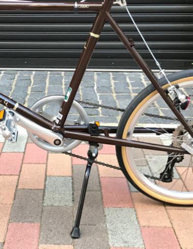 【美品】ミニベロ クエロ20Fブルホーンカスタム