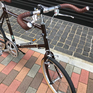 【美品】ミニベロ クエロ20Fブルホーンカスタムの画像