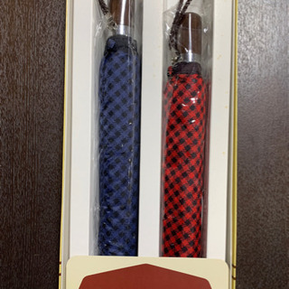【新品･未開封】メンズ･レディース折り畳み傘 ２本