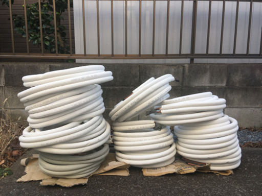 【未使用】二分三分冷媒管_切り離し計30m以上