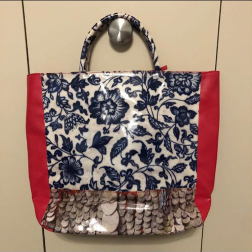 SALE!Desigual デシグアルトートバック赤