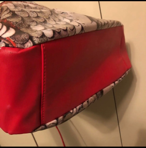 SALE!Desigual デシグアルトートバック赤