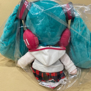 【未使用】初音ミク　ぬいぐるみの画像