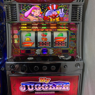 マイジャグラー2 実機 コイン不要機付き 受付終了