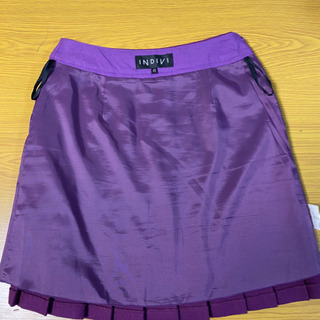 INDIVIプリーツミニスカートの画像