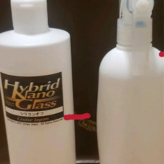 ハイブリッドナノガラス　セット　の画像