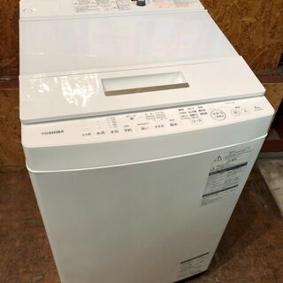 【管理KRS287】TOSHIBA ZABOON 2018年 AW-8D6 8.0kg 洗濯機