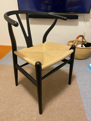 【新品/未使用/未開封】CARL HANSEN&SON Yチェア/CH24 ビーチ材　ソフトブラック
