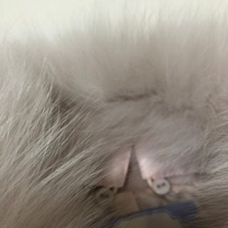 美品　2回着　ファー付き　コート　FOX フォックス　人気　リボン紐の画像