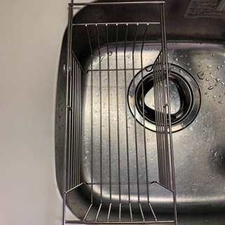 水切りカゴ、シンク　スライド式の画像