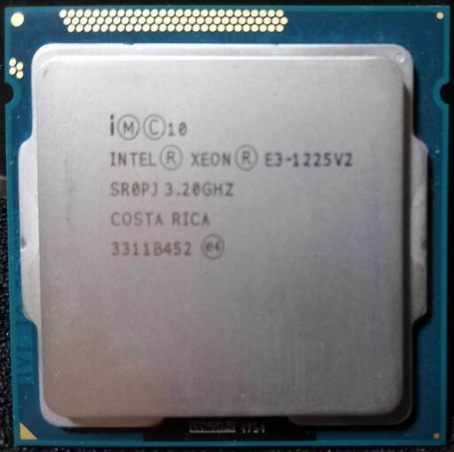 Intel ◆ Xeon E3-1225 V2/3.2GHz～ブースト時3.6GHz/8M Cache (LGA1155) SR0PJ◇CPU ハイエンド ウインドウズ 自作 WINDOWS◆