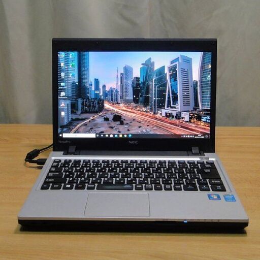 特価 超美品 高速・軽量・高性能ノートPC NEC Versa Pro 13.3インチ Win10 pro・Office 2019 pro 搭載 Core i3 メモリー4GB SSD 240GB（新品）DVDドライブ 重量1.3㎏
