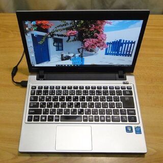 特価 超美品 高速・軽量・高性能ノートPC NEC Versa Pro 13.3インチ Win10 pro・Office 2019 pro 搭載 Core i3 メモリー4GB SSD 240GB（新品）DVDドライブ 重量1.3㎏の画像