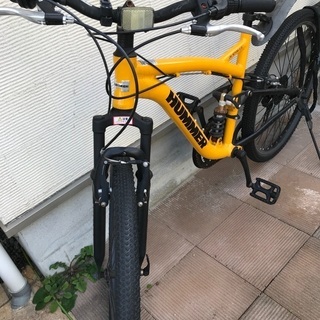 ハマー自転車の画像