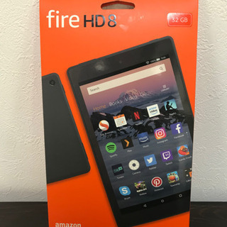 Amazon fire HD 8  32GB カバー付きの画像