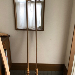 カーテンレール　2本　無料
