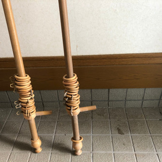 カーテンレール　2本　無料の画像