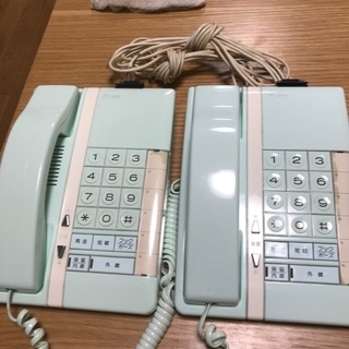 【お取引終了】 NTT ホームテレホン　2台セット！