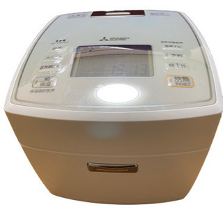 2016年製 三菱電機 IHジャー炊飯器 本炭釜 5.5合炊き ピュアホワイト NJ-VW107-W(113c) 2016年製 三菱電機 IHジャー炊飯器 本炭釜 5.5合炊き ピュアホワイト