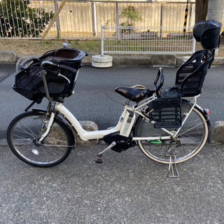 YAMAHA 電動自転車　3人乗り