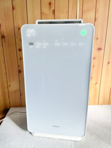 良品 日立 クリエア 加湿空気洗浄機 自動お掃除機能 EP-MVG500 KS