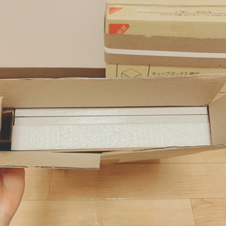 キューブボックス　3点セットの画像