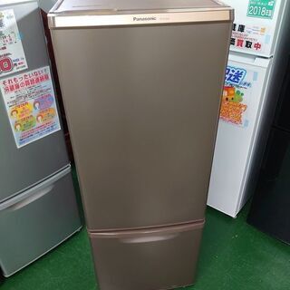 J5）Panasonic パナソニック 2ドア冷蔵庫 NR-B179W-T 2016年式 168L