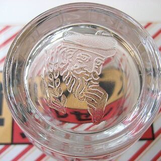 未使用保管品 昭和レトロ ニッカウィスキー 樽のグラス 6客セット 非売品 ブラックニッカ ウヰスキー 樽型 札幌 厚別店の画像