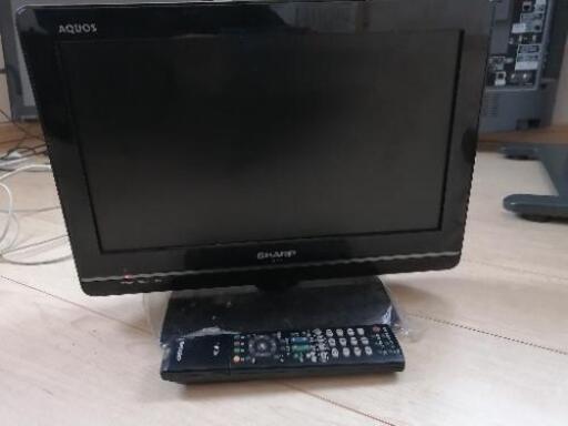 お譲り先決まりました　シャープ　16インチテレビ　完動品