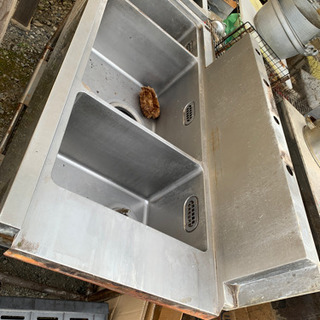 お値下げしました！【業務用】食器洗浄機　シンク付❗️の画像