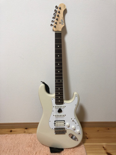 JST-5RH エレキギター　クリーム色