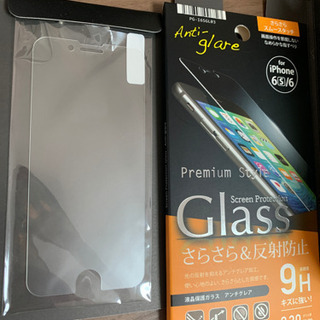 iPhone6/6s 液晶保護ガラス　アンチグレアの画像