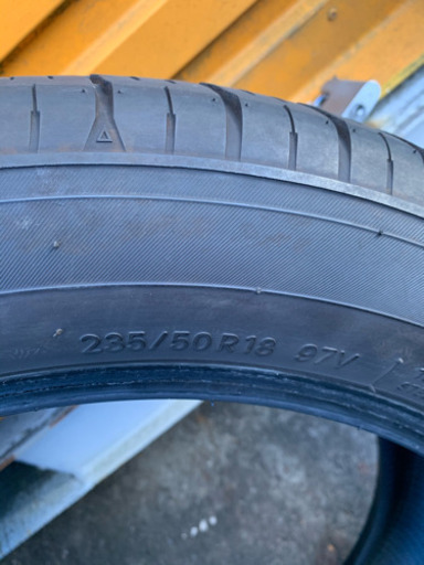 TOYO トランパスR30 235/50R18 4本　バリ山