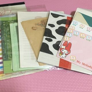 12種類のレターセット・便箋　まとめて