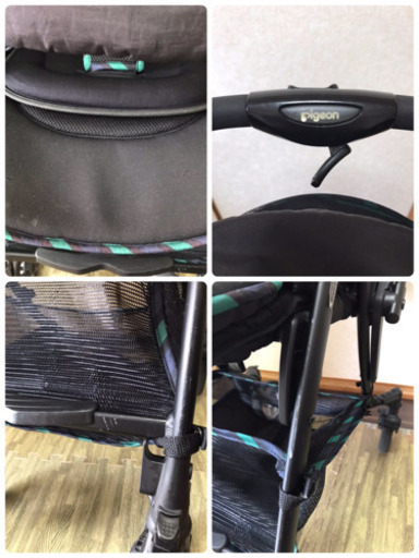 【ピジョン】Runfee ef(ランフィ エフ）A型ベビーカー