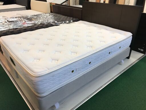 商談中　シモンズ　ゴールデンバリュー　ダブルベッド　ダブルクッションベッド