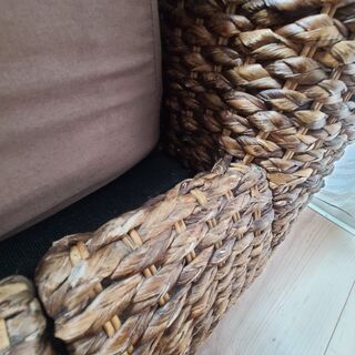 【ベッド】ワイドダブル ウォーターヒヤシンスの画像