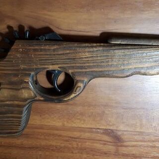 木製輪ゴム銃