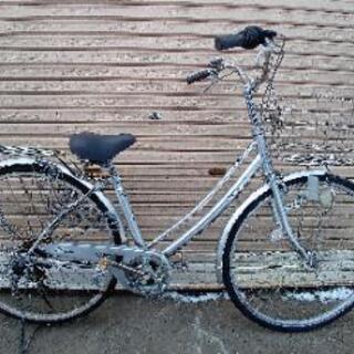 中古自転車の美装・整備1000円/台