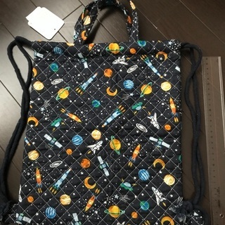 入園、入学用　ナップサック　宇宙柄　A